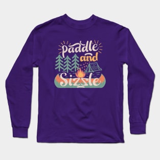 Paddle and Sizzle Adventure Long Sleeve T-Shirt